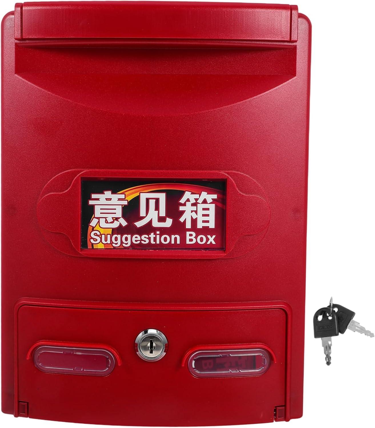 Uonlytech Secure Mailbox Wall Mount Mailbox Outside Door Residential Lock and Keys Outdoor