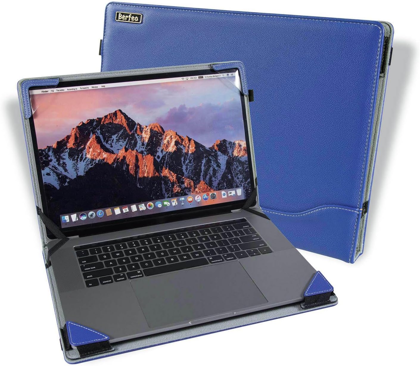 Protective Case Cover Compatible with Lenovo ThinkPad E16 Gen 1 AMD, Gen 2 16 inch Laptop Notebook Sleeve PU Leather Stand Hard Case Skin Pouch