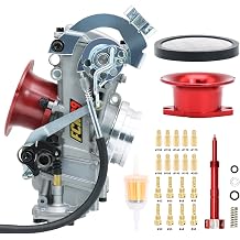 FCR37MM/39MM/41MM Carburetor with Air Filter Mixture Screw for DRZ400S DRZ400E KLX400 YZ400F WR400F DRZ400 GRSXR750 GSXR 1100 CRF450 Dirt Bike 41MM