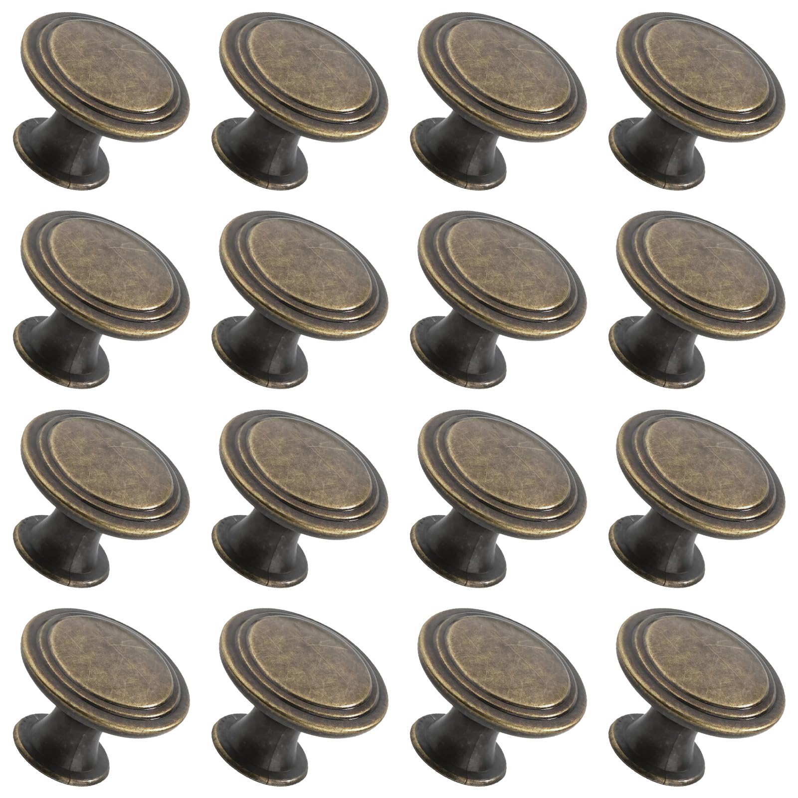 Kalttoy 12 Pcs Designing Single Hole Cupboard Handle Drawer Pull For Modern Furniture Decorative Hardware For Household Drawer Knobs Erosion Resistant