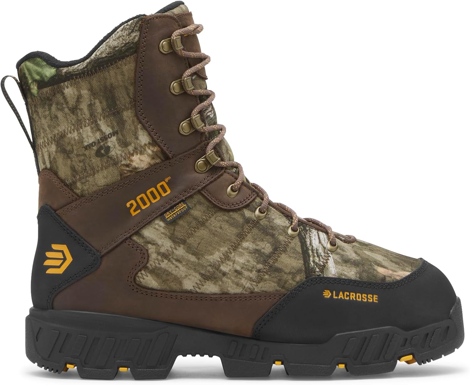 LaCrosse Men's Cold Snap 9" Hunting Boots: 2000G Thinsulate Insulation, Waterproof Dry-Core, Permafrost Outsole