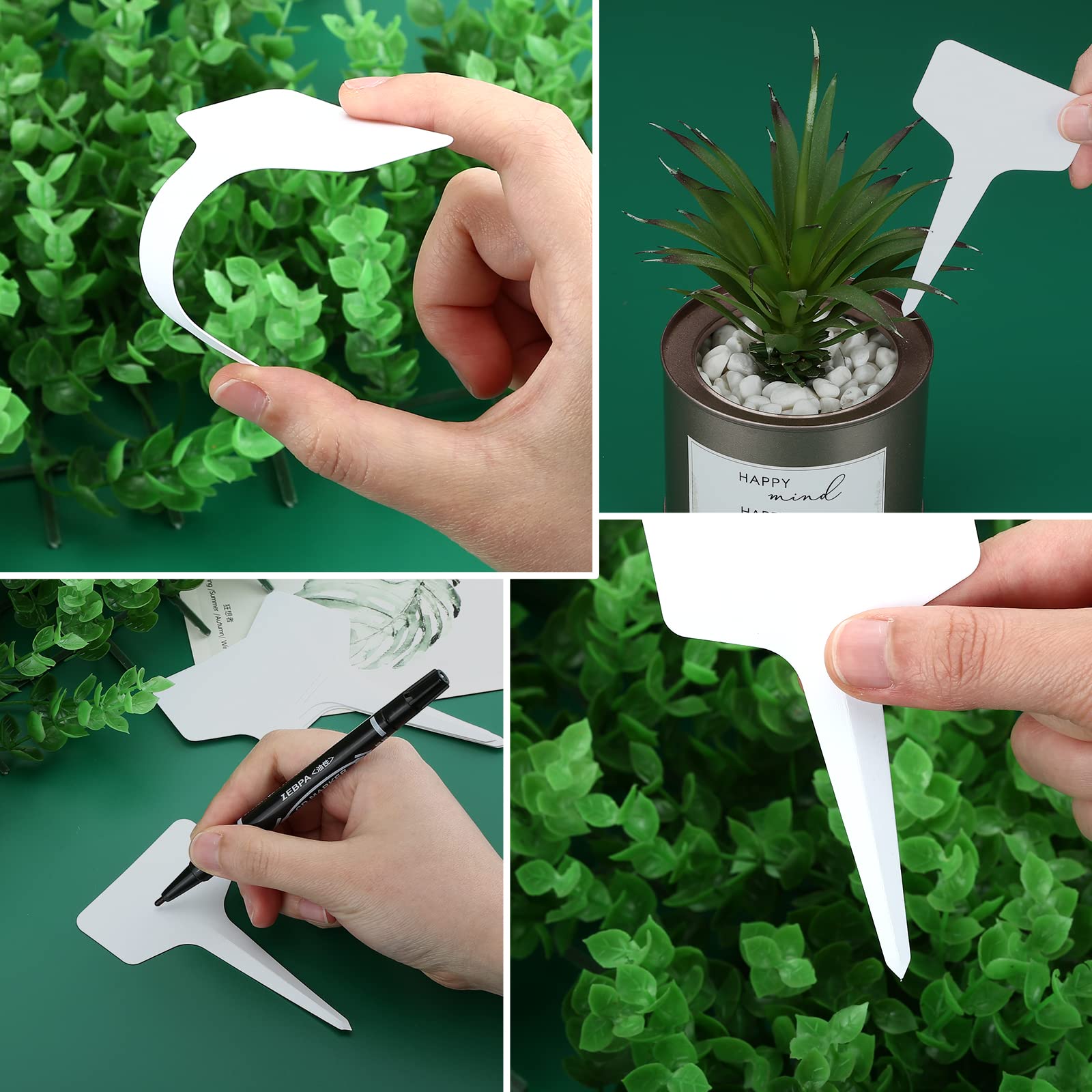 Etichette Per Piante Da Stampare Etichette In Legno Per Piante E Semi - Pacchetto Di Marcatori Da Giardino, 4.5 Pollici Marcatori Per Giardino In Legno