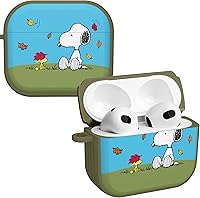 Vista 19 de AFFINITY BANDS Peanuts Thanksgiving HDX - Funda compatible con Apple AirPods Gen 1 y 2 (Autumn Snoopy)