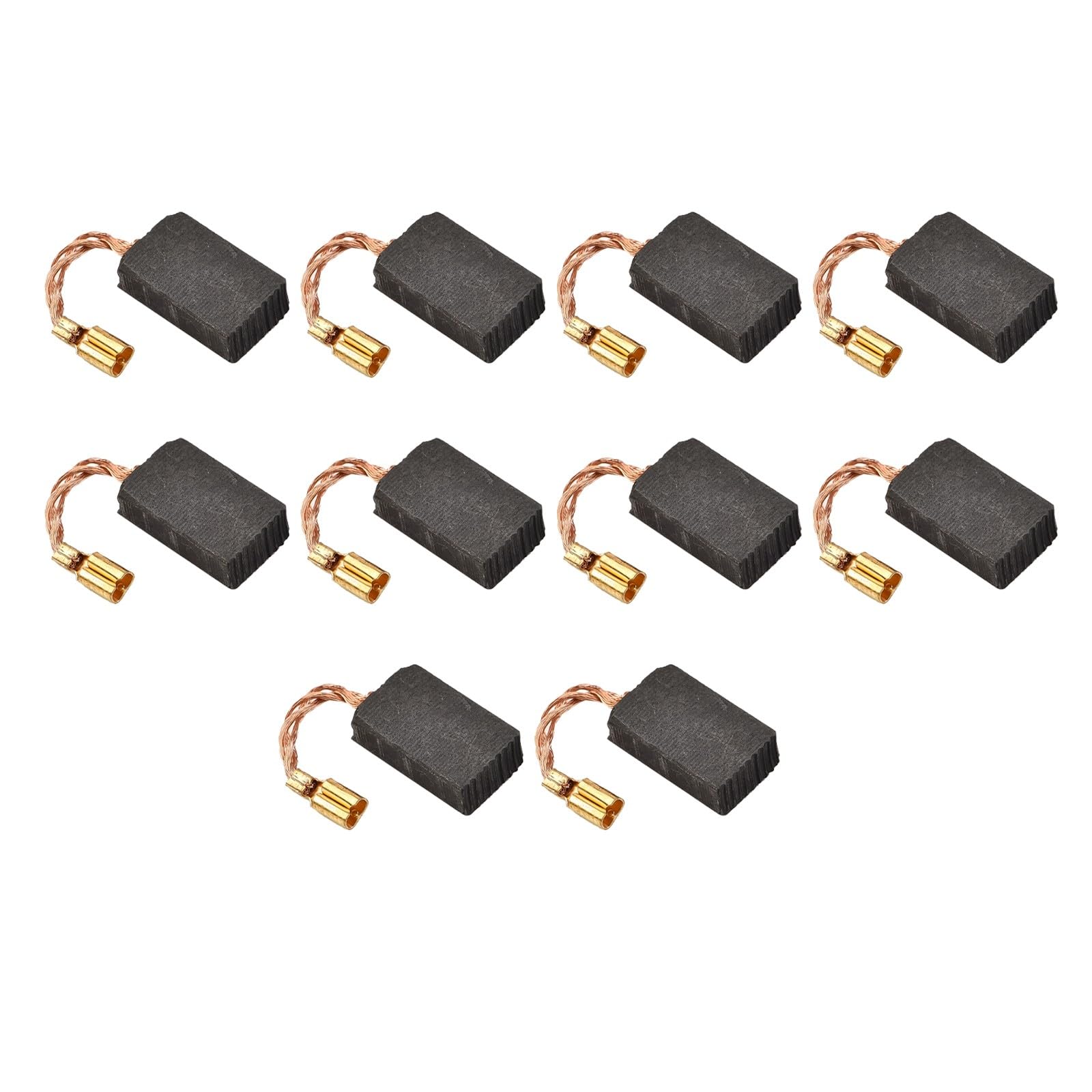 10 Spazzole In Carbonio Per Smerigliatrici Bosch GWS 1000/1100/1400 – Compatibili Con SG1250, GD0810, BO6040, 9565PCV E Altri