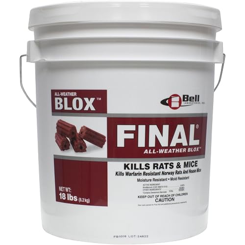 Final Blocks Rodenticide 18 lbs