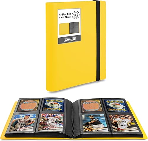 Sentinol - Carpeta pequeña de álbum para cartas coleccionables