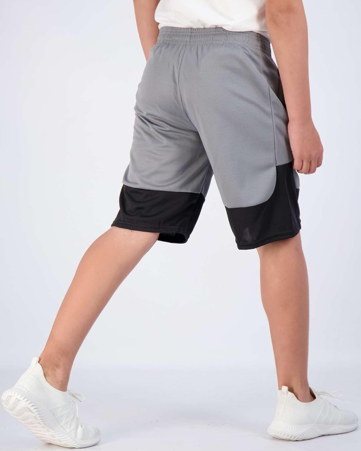 Real Essentials 5 Pack: Boys' Mesh Basketball Athletic Shorts with Pockets – Teen Kids Youth Quick Dry Soccer Running Gym - Image 5