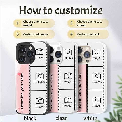 Miniatura 2 de Fundas de teléfono personalizables para iPhone 11, 12, 13, 14, 15, 16 Pro Max Plus Mini Xr Xs, para Samsung Note 7, 8, 9, 10, 20, S21, S22, S23, S24