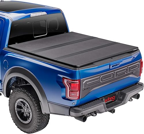 RealTruck Extang Solid Fold 2.0 - Cubierta rígida plegable para caja de camioneta  83395  Compatible con Ford Ranger DCMazda BT-50 DC 2012 - 2022