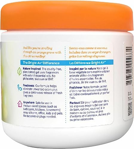 Miniatura 5 de Bright Air - Ambientador y eliminador de olores, Anaranjado, Paquete de 1
