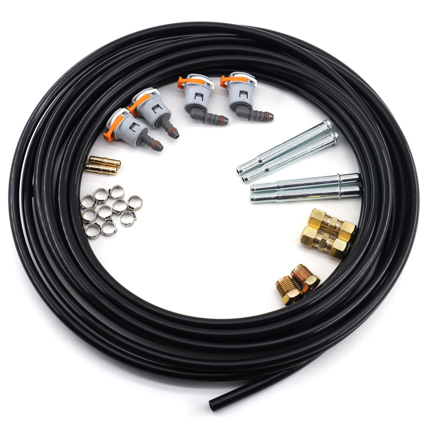 Snapklik.com : 3/8 Fuel Line Repair Kit 3/8 In