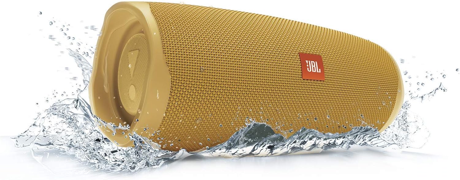 Onе-Dау Sаlе: Uр tо 70% оƒƒ JBL Charge 4 - Waterproof Portable Bluetooth Speaker - Yellow (Renewed)