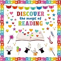 Vista 28 de Juego de decoración de tablón de anuncios motivacional para el aula, acentos decorativos inspiradores positivos, recortes de piezas de rompecabezas