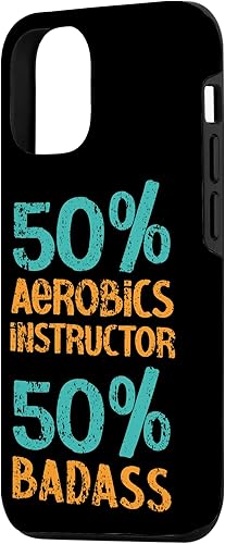 Miniatura 2 de iPhone 13 50% Aerobics Instructor 50% Badass Fitness Exercise Workout Case