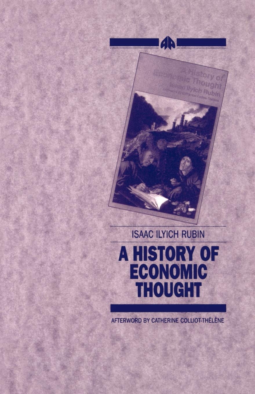 HISTORY OF ECONOMIC THOUGHT