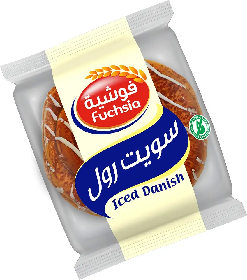 Fuchsia Iced Danish 70 g