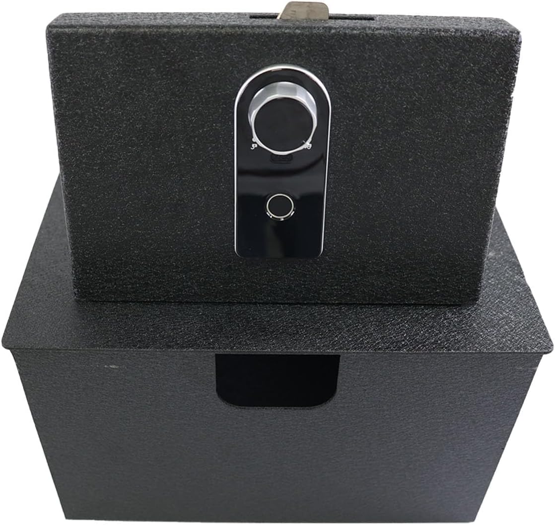 Fingerprint Center Console Gun Safe for GMC Hummer EV 2024-2026