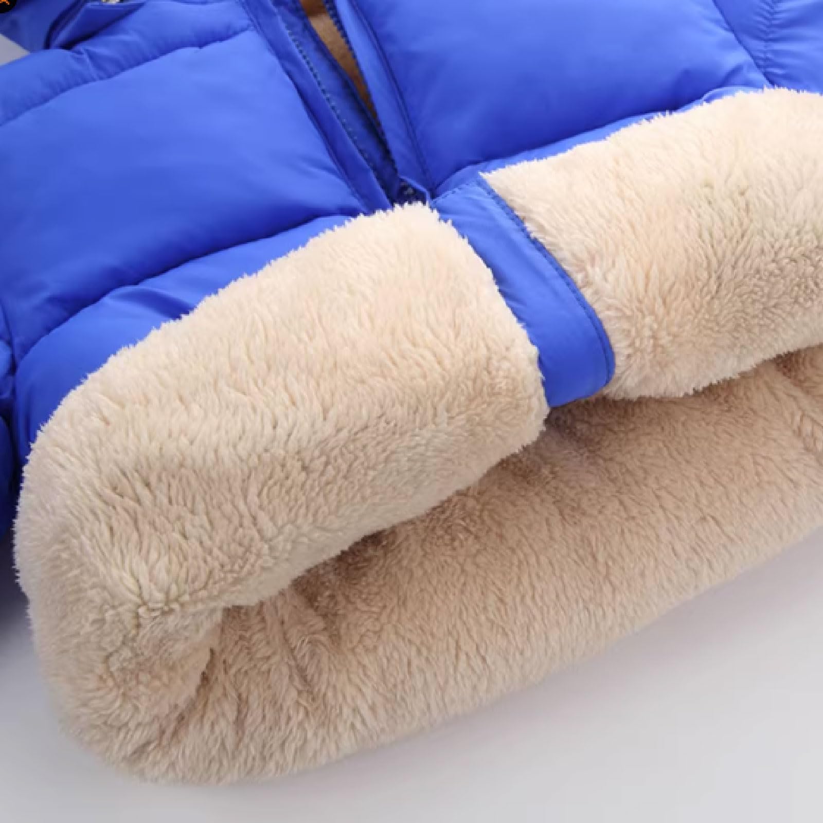 Piumino con Cappuccio per Bambina da Bambino Cappotto Invernale per Bambino Giubbotti in Pile Foderati Caldi Bambino Capispalla Invernale Caldo Piumino Leggero