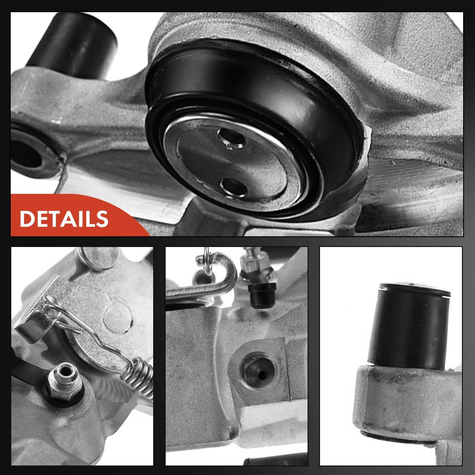 Frankberg Pinza Freno Posteriore Destra allum.i.n.io Compatibile con Vectra C Z02 Vectra C CC Z02 9-3 D75 D79 E79 YS3F 9-3 Combi E50 9-3X YS3 Replace# 542092