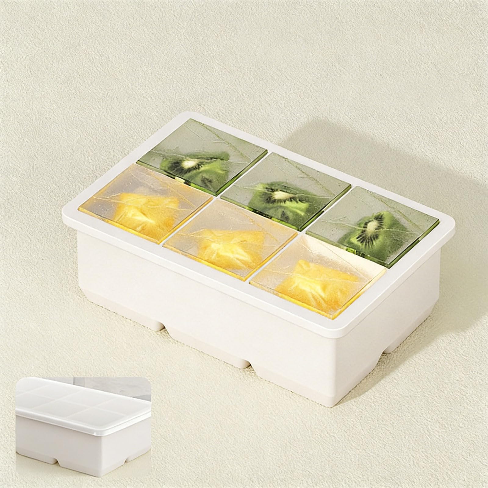 Silikonform zum Einfrieren, schnelle Freigabe, 3 Größen erhältlich, lebensmittelechtes Silikon, flexible Form mit einfacher Freigabe Home & Kitchen