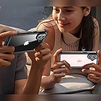 Vista 6 de Oterkin Funda impermeable para iPhone 16, funda de cuerpo completo 360° resistente 16 con protector de pantalla HD integrado y protector de cámara