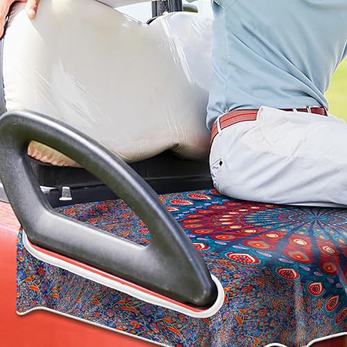 Miniatura 2 de ENYORSEL Fundas de asiento de carrito de golf, manta toalla de asiento de carrito de golf ultra suave para Yamaha, EZGO, Club Car, Icon y más