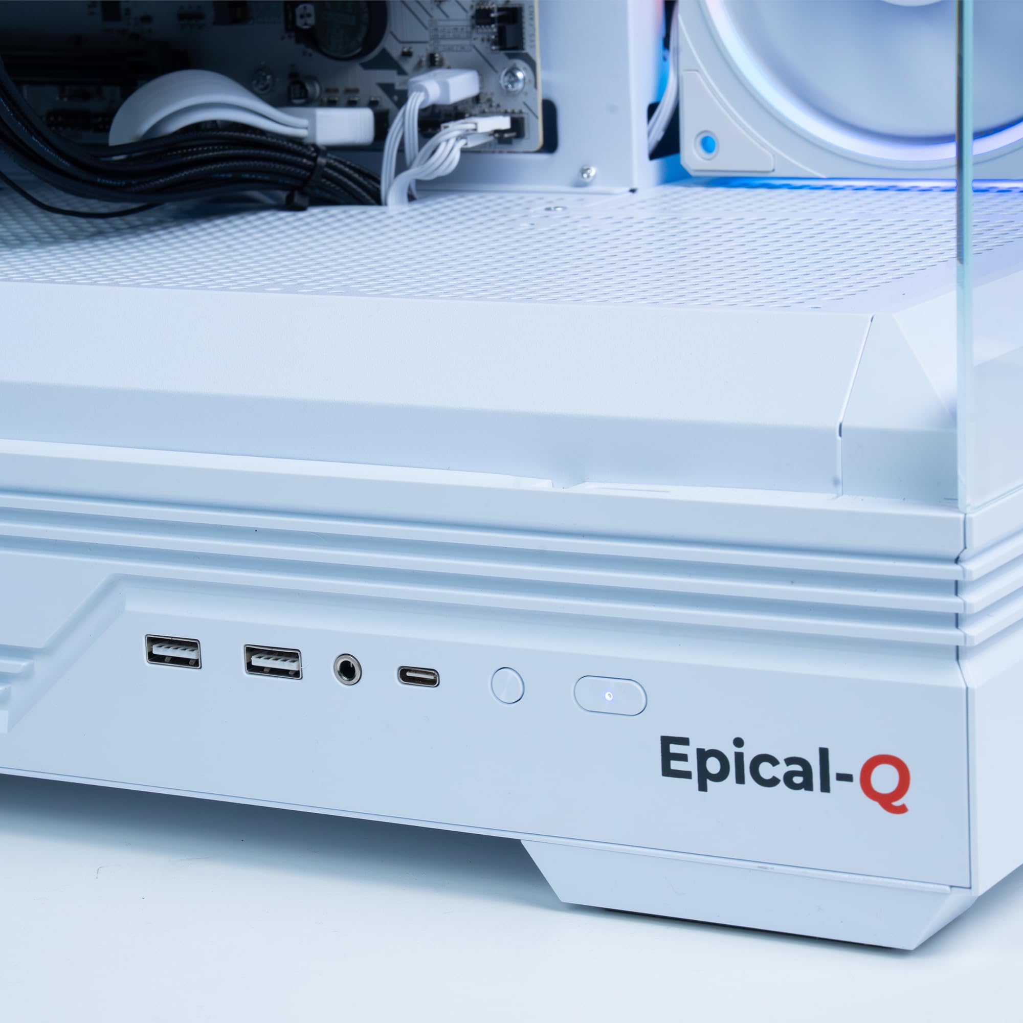 Epical-Q Ordenador sobremesa Gaming Terris-W AMD Ryzen 7 5700X, 32GB, 1TB SSD NVME, RTX 5070 + Windows 11 Pro