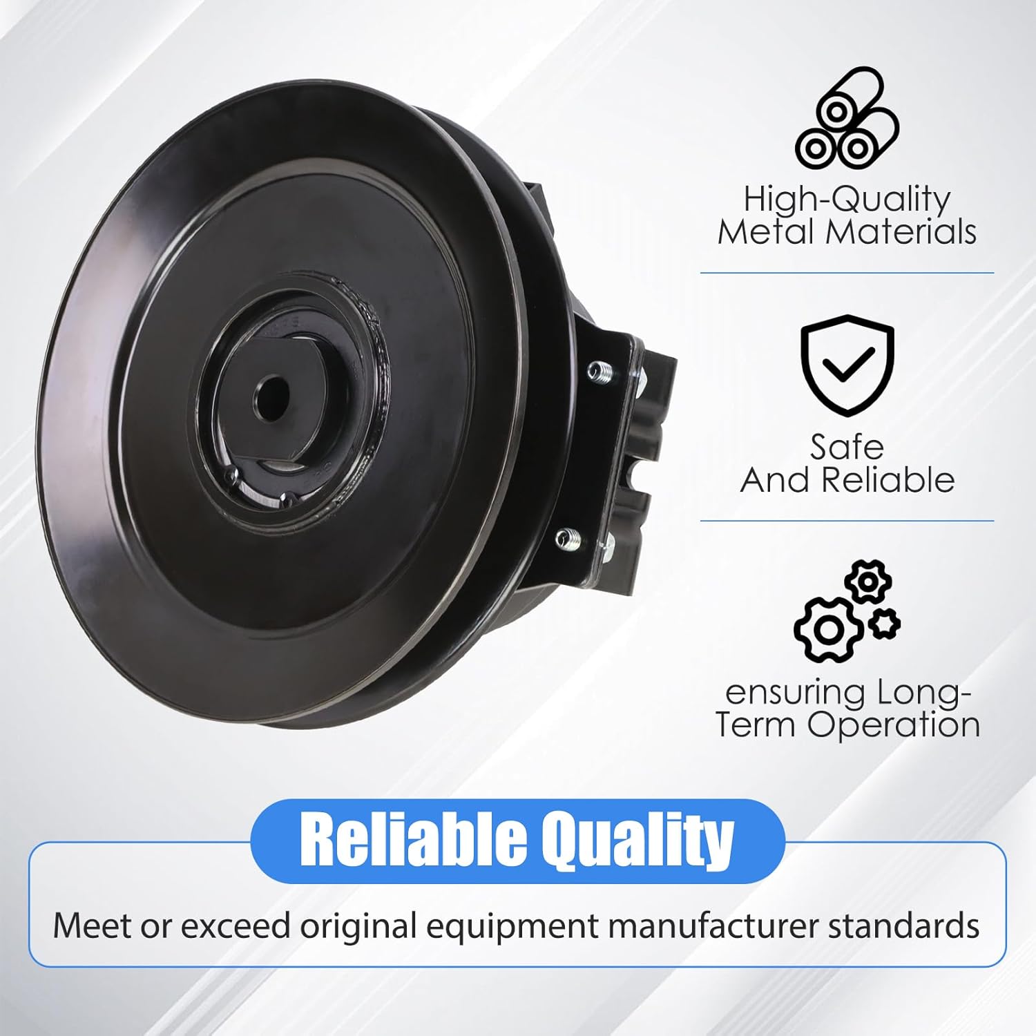 Electric PTO Clutch Replacement for Ariens Gravely Ogura 59118500 05118900 53797600 Fits for ZT HD44 HD48 HD52 HD60, Pro-Turn Z48 Z52 Z60 & Apex 48 52 60 Models