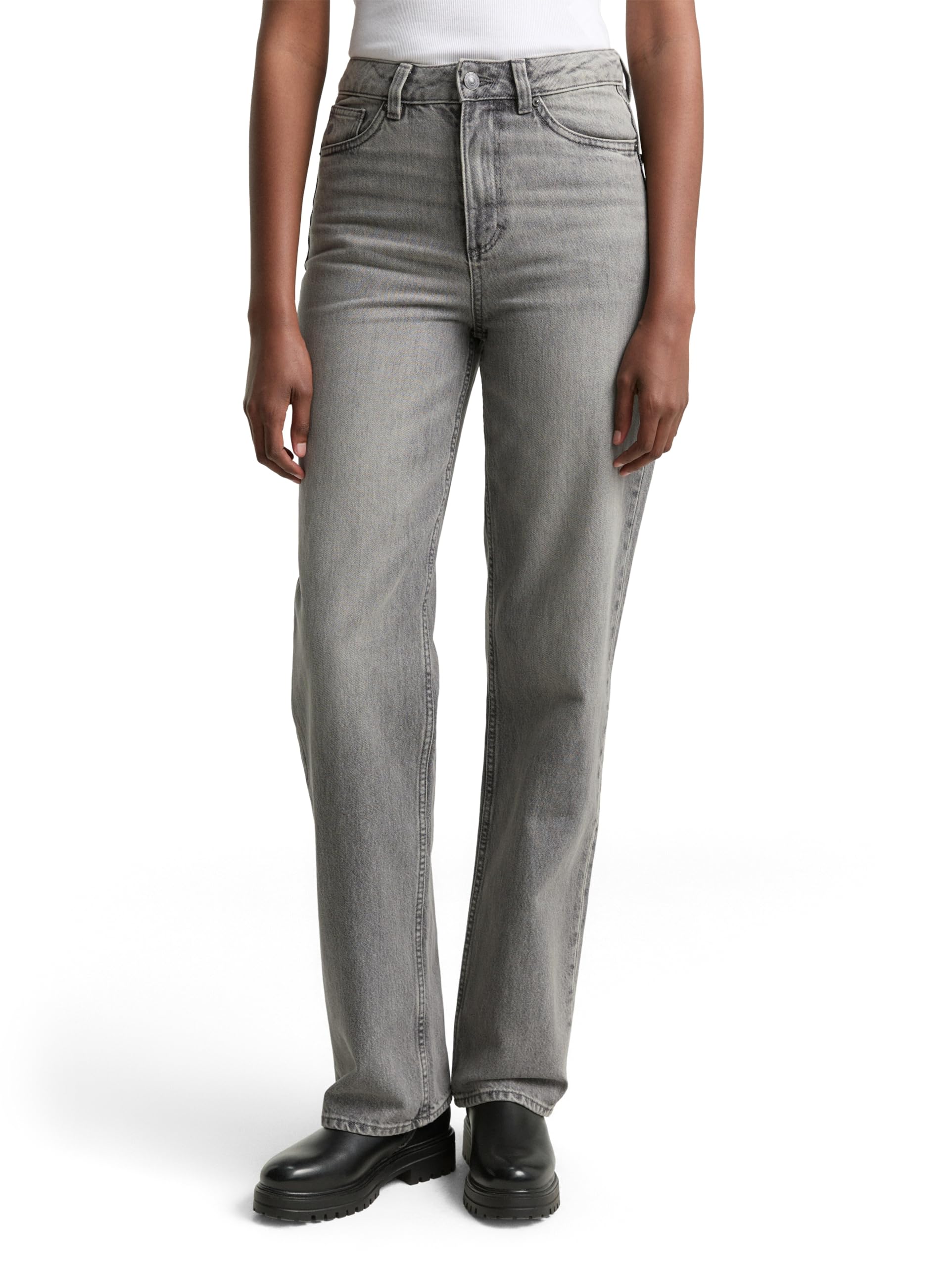 Tom Tailor Denim Damen TTELIN Straight Jeans 1049384