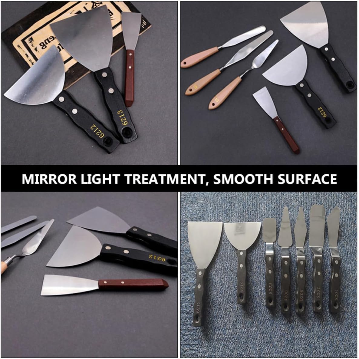 Oil Painting Palette Knife Drawing Scraper for Modelling Wall Decoration