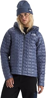 THE NORTH FACE Women's Thermoball Hooded Jacket | High Loft Insulation, Wind & Water Resistant, Adjustable Hood & Zip Pockets