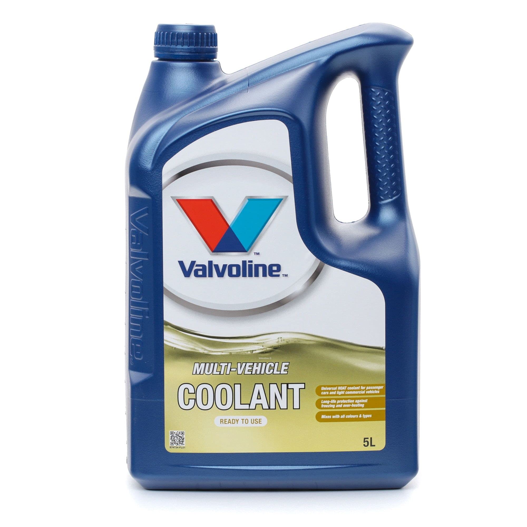 Valvoline 874734 Antigelo 5L Giallo-image