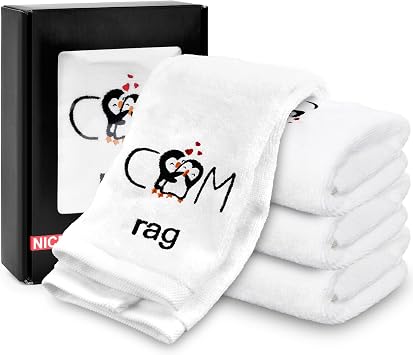 Tmacker Valentines Day Gifts for Men Boyfriend Husband Bath Towels - Galentines Gifts Ideas for Couples Fiance on Anniversary Birthday Wedding Christmas Stocking Stuffers
