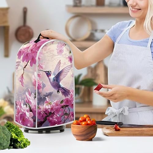 Vista 183 de doginthehole Hummingbird Blender Covers for Kitchen, Washable Appliance Covers Anti Fingerprint Stain Resistant Polyester Blender Dust Cover