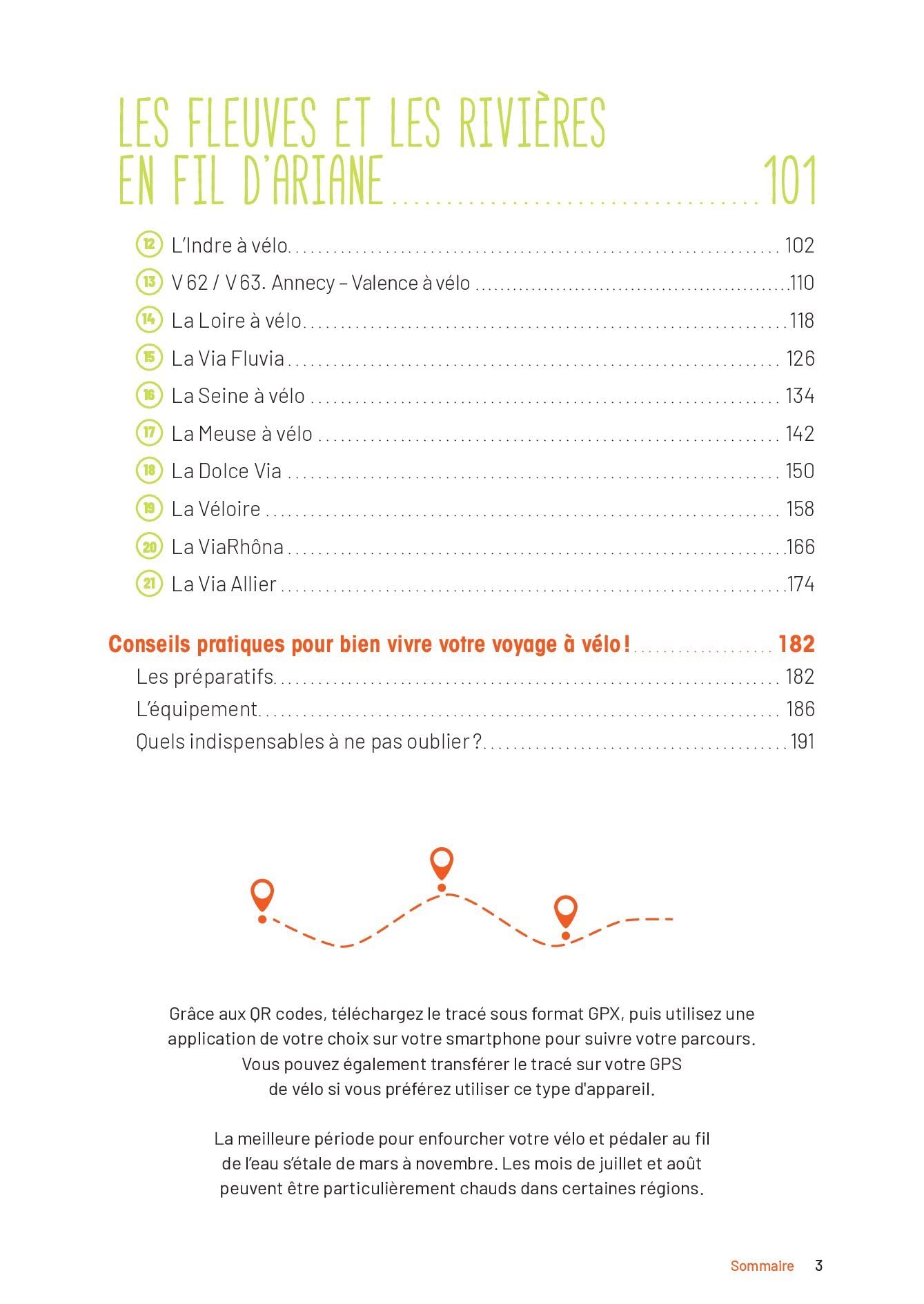 La France à vélo au fil de l'eau - 21 itinéraires le long du littoral, des fleuves et des canaux