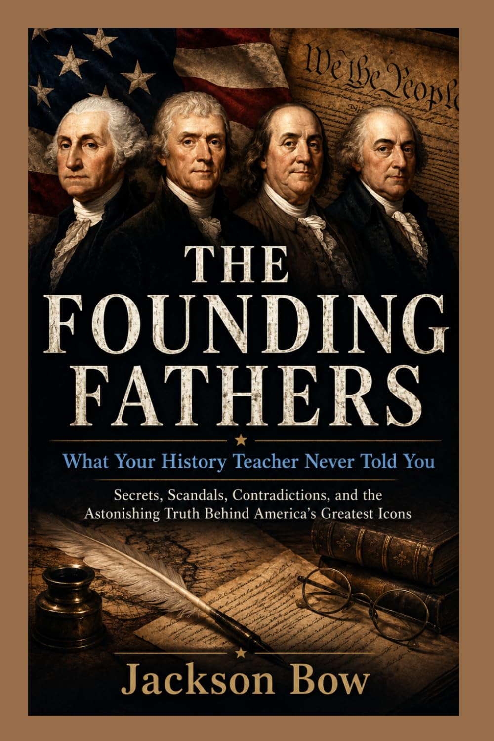 THE FOUNDING FATHERS What Your History Teacher Never Told You: Secrets, Scandals, Contradictions, and the Astonishing Truth Behind America's Greatest Icons (American Revolution)