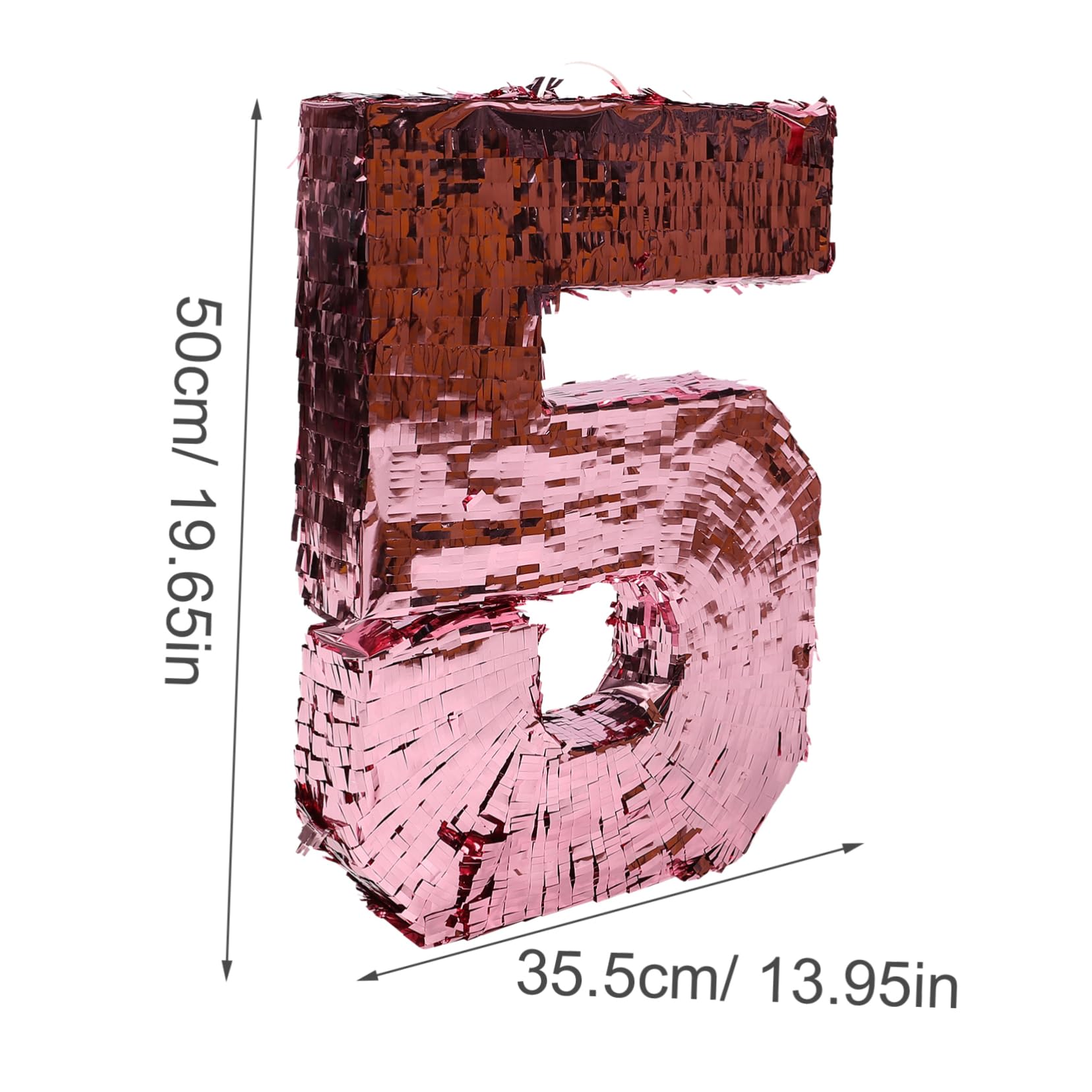 Mobestech Three Number Pinata for Birthday Party Decorations Design Fun Fiesta and Celebration Supplies for Bridal Shower and Themed Events