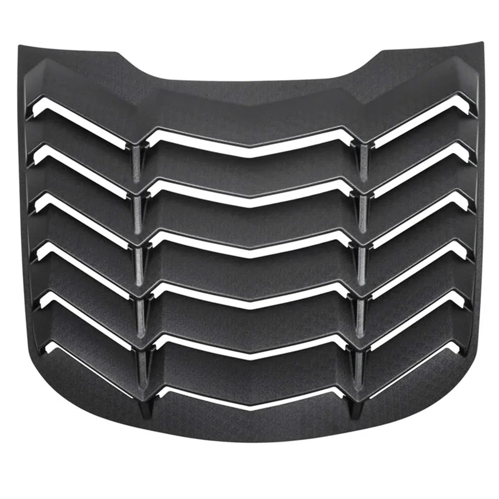 Rear Window Louvers Windshield Sun Shade Cover Vent in GT Lambo Style ABS Matte Black Compatible for Ford Mustang 2015-2023