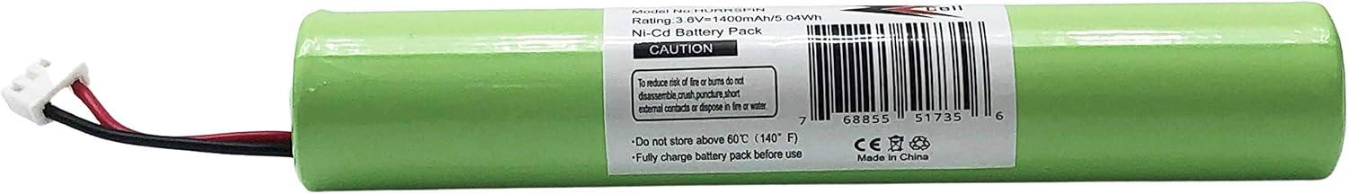 ZZcell® Battery Replacement for Hurricane Spin Brush Scrubber Mop Cleaner Spin-Scrubber image 2