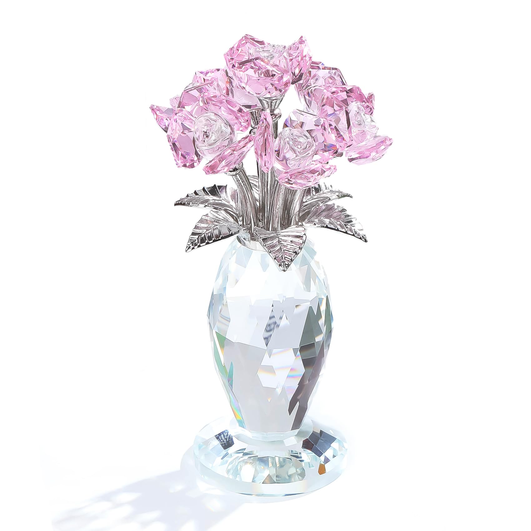 ＊良品＊スワロフスキー　ローズブロッサム　ダークピンク　薔薇 良品＊スワロフスキー ローズブロッサム ダークピンク 薔薇