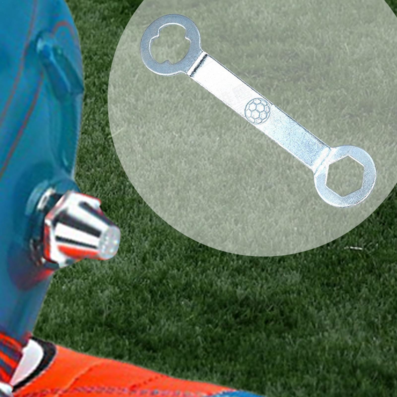 Tacchetti da calcio, punte da pista - Tacchetti da calcio chiodati avvitati sui tacchetti - Sostituzione dei tacchetti per scarpe da calcio, tacchetti da calcio in metallo, tacchetti da atletica legge