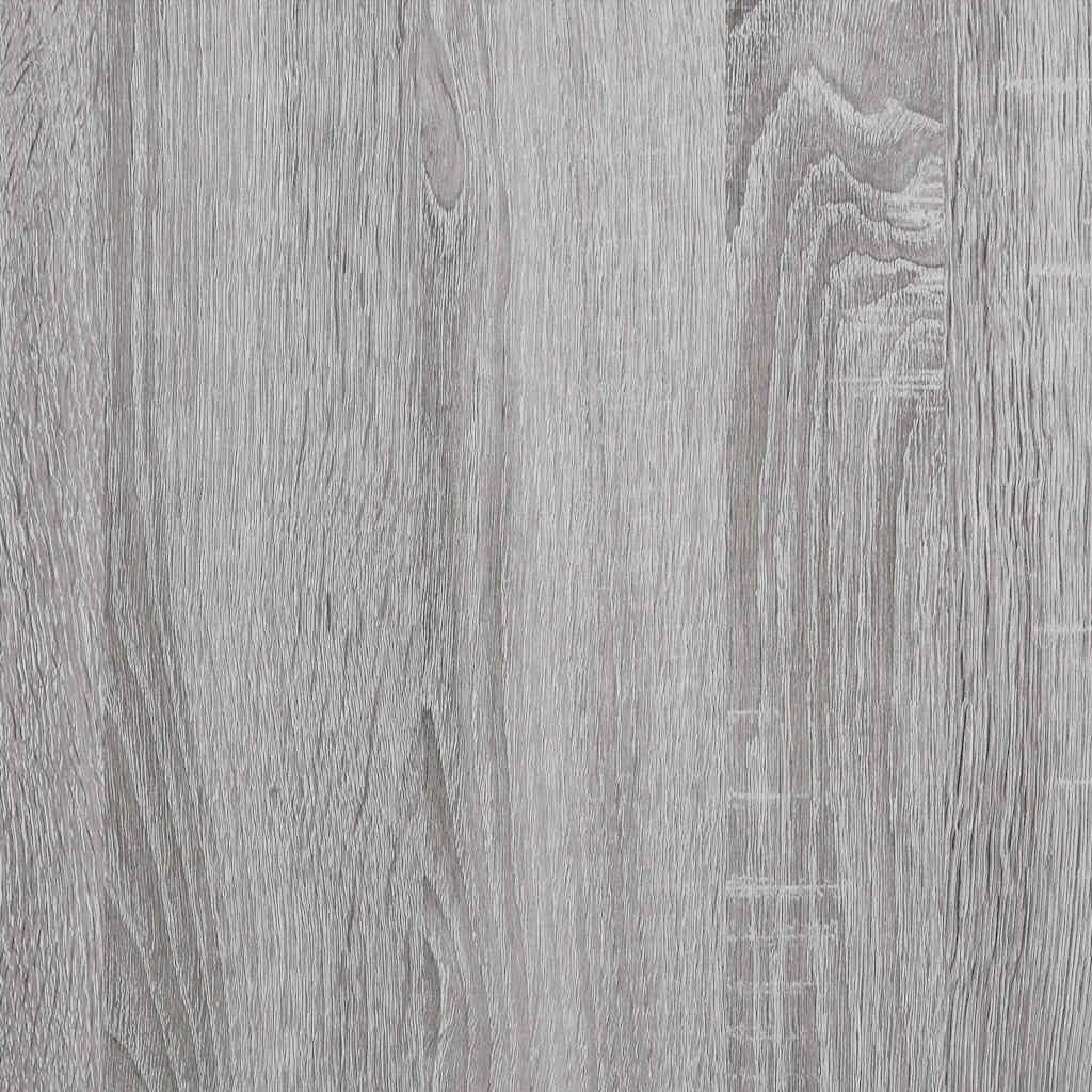 Sonoma szafka panelowa, szara, 121 x 38 x 48 cm, płyta drewnopochodna, miejsce do przechowywania płyt winylowych LP, stabilna płyta górna, szafka pod telewizor, szafka pomocnicza, szafka na akta