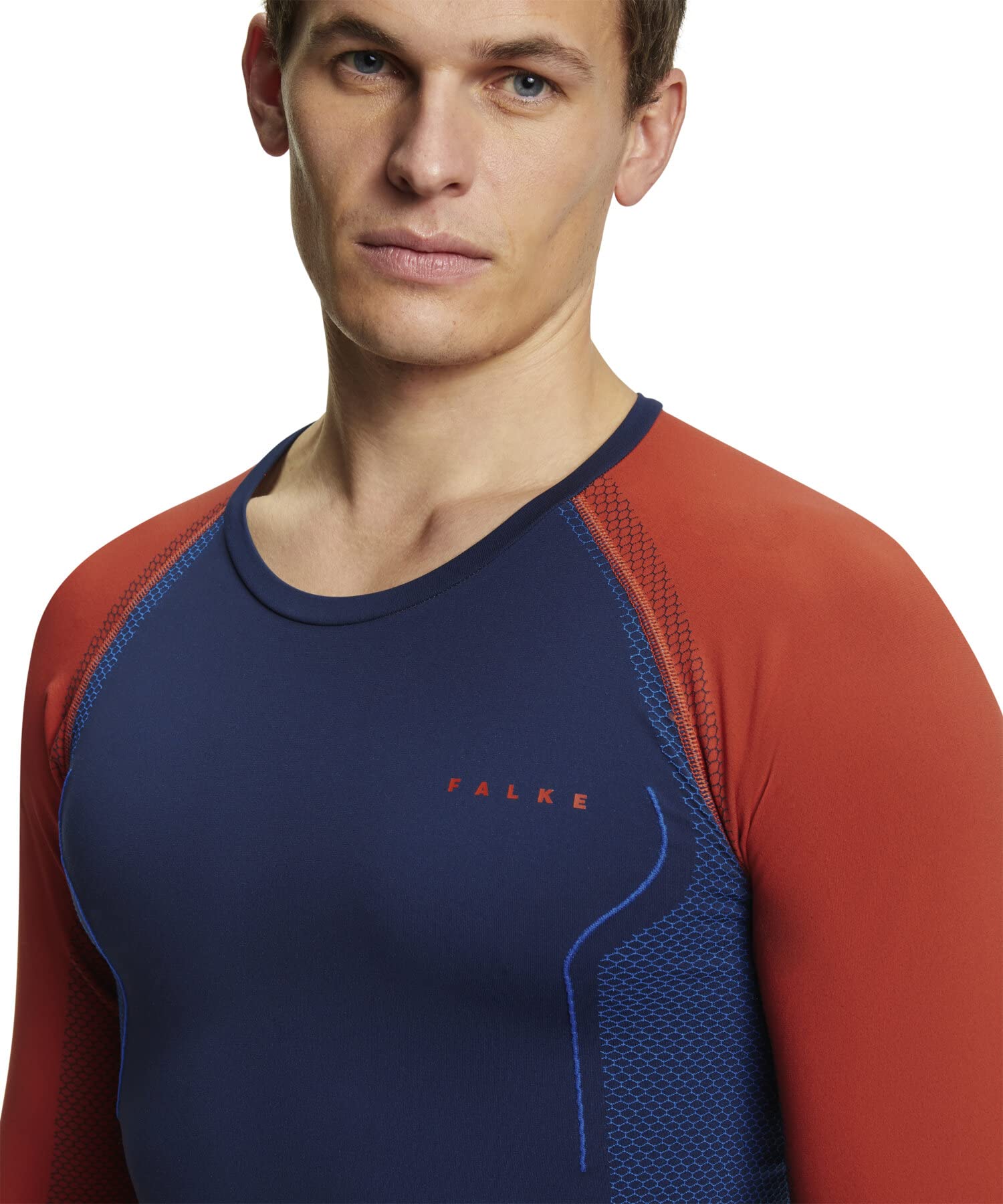 Falke Warstwa podstawowa (góra) Mężczyźni Warm Trend Round Neck M L/S SH Termoaktywny, Oddychający i Szybkoschnący szybkoschnące chłodzące 1 Sztuka (1 w zestawie)