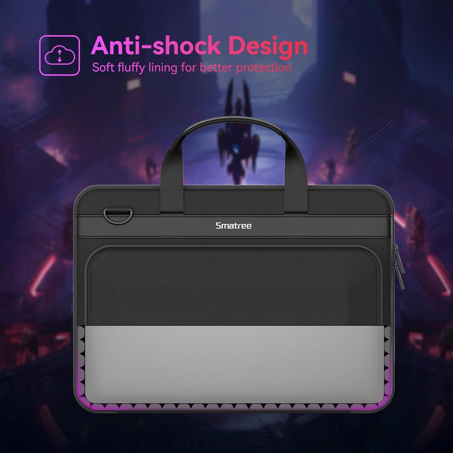 Smatree Funda rígida compatible para Razer Blade 15 de 15,6 pulgadas, para Razer Blade 16 de 16 pulgadas, para Alienware M16 R2/New m16/Alienware M16 R1 Gaming Laptop Bolso impermeable (A800)