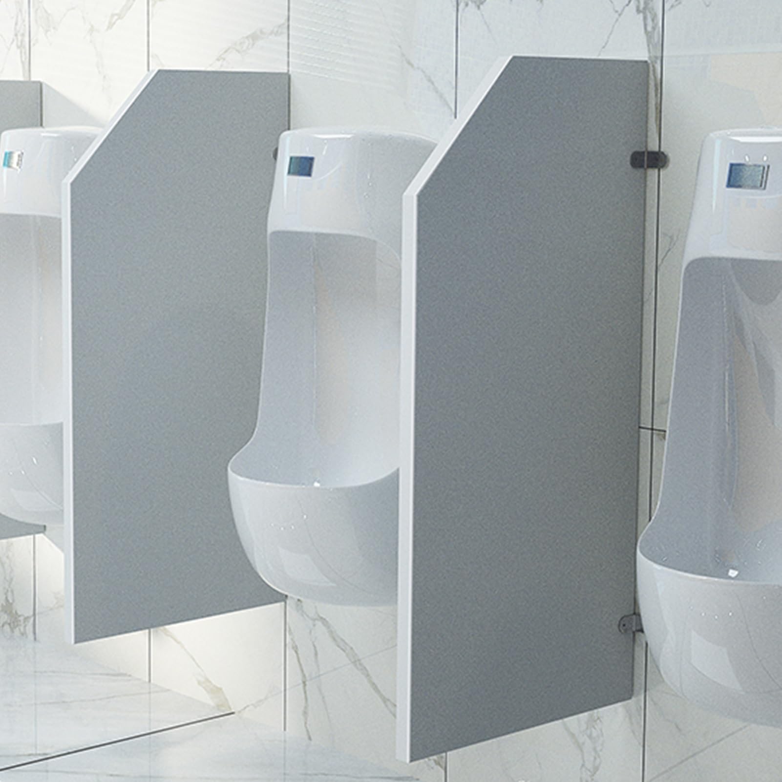 Pantalla de privacidad del orinal para solucionar la falta de intimidad en baños escolares