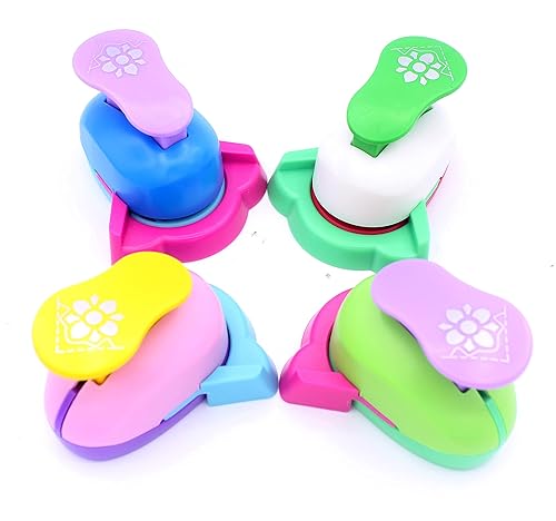 Miniatura 4 de Perforadora hueca en ángulo recto  Perforadora de esquina hecha a mano para álbumes de recortes (Forget-me-not)