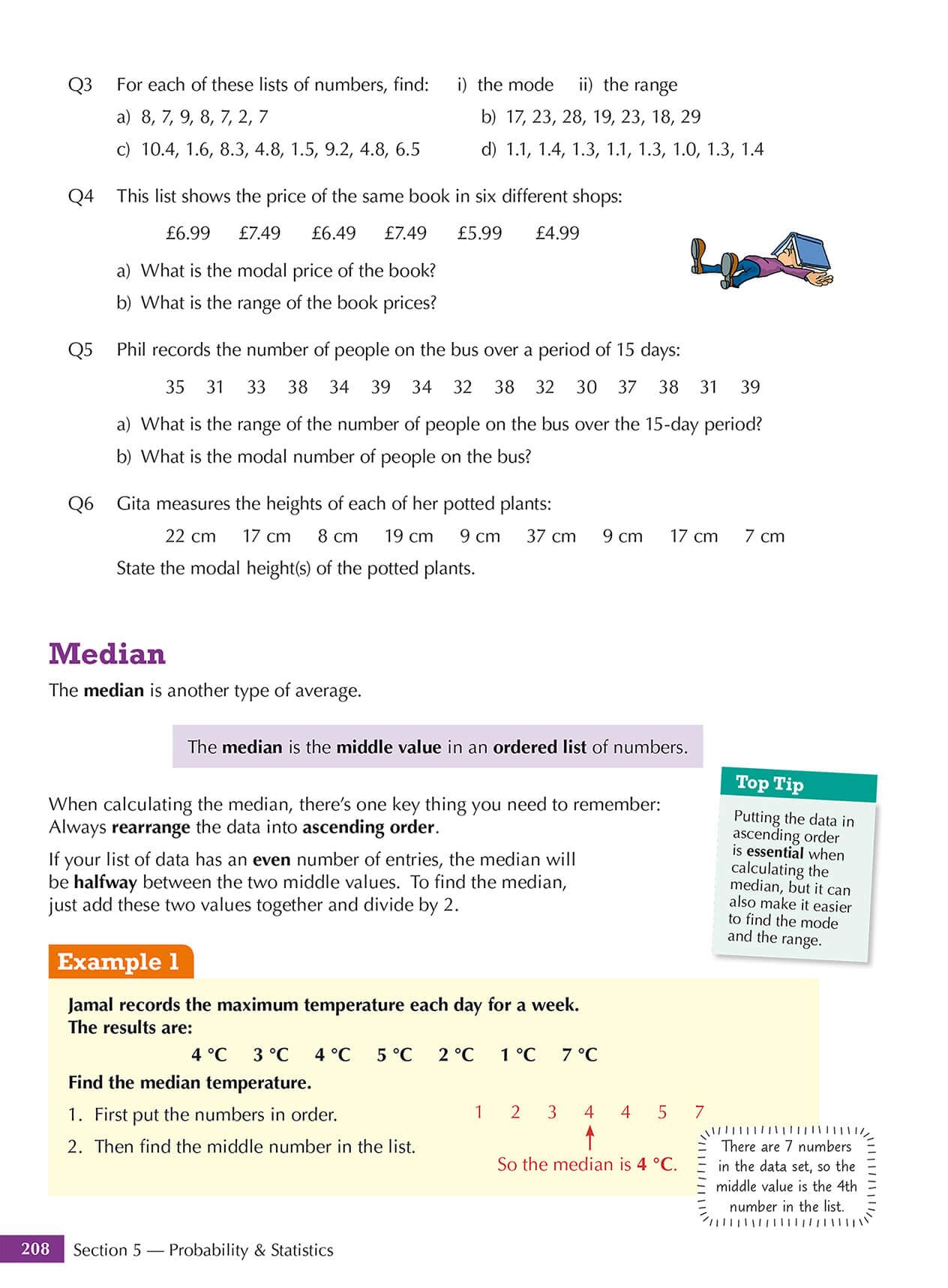KS3 Maths Year 7 Student Book - with answers & Online Edition