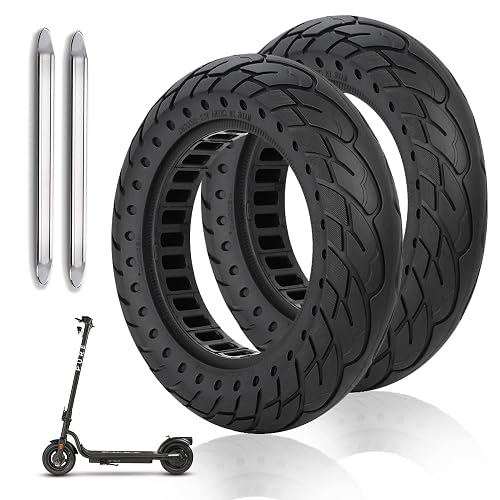 ANSENI 10 Zoll Vollreifen 10x2,125 für Elektroroller, kompatibel mit Vivobike S2 Max, S3 Max – pannensicher