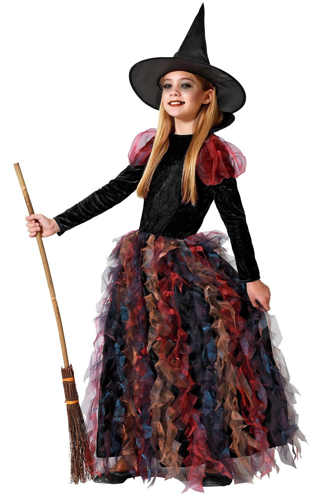 Atosa Disfraz Halloween Bruja Marrón Niña Infantil