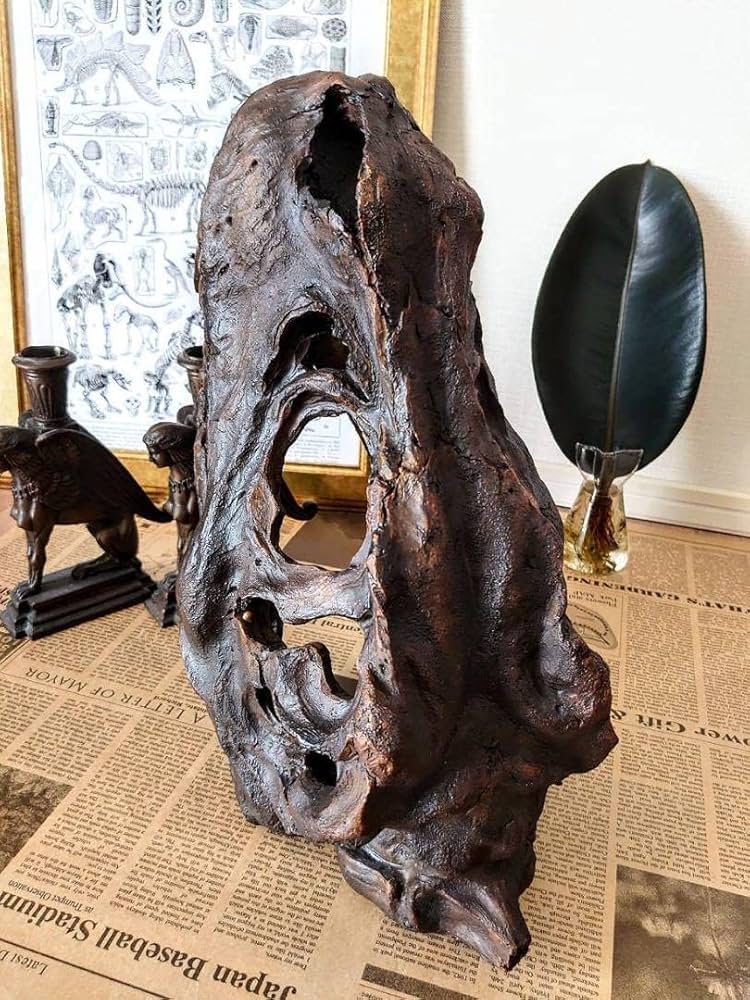 海洋堂 - トリケラトプス インテリア オブジェ  恐竜の化石 ティラノサウルス Amazon.co.jp: ティラノサウルス インテリアオブジェ 恐竜の化石